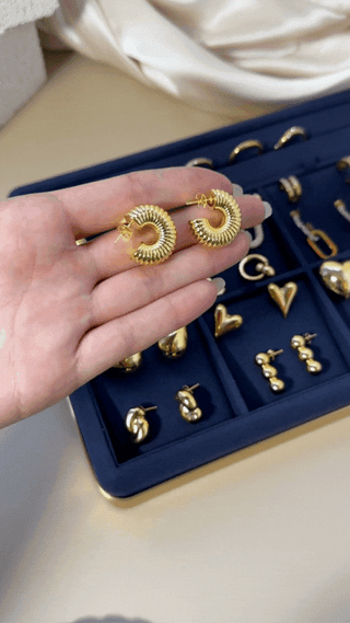 The Aura Hoop Earrings